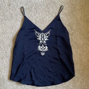 Express embroidered cami
